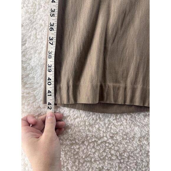 Land' N Sea Women's Wide Leg Pants Size 8 Polyester Blend Beige Career Casual - Picture 2 of 8